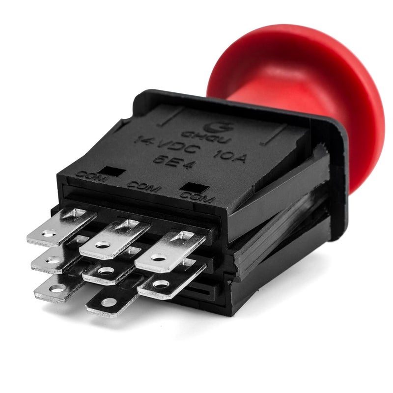 HomeInn 4174684 Pto Switch 10 AMP 500016 430-528 Clutch Replacement for Delta 6204 6201 Pto Switchs Compatible Dixie Chopper Delta Hustler Classic RZT Pro Series SZT Pro Series Zee 2 RZT Mowers - Image 1